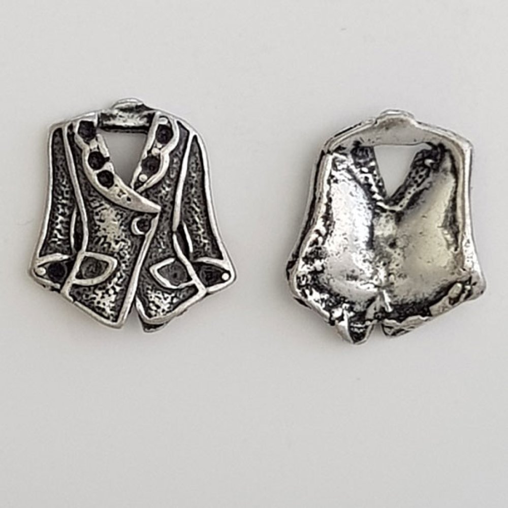 Casaco Charm Vestuário N°02 Prateado.