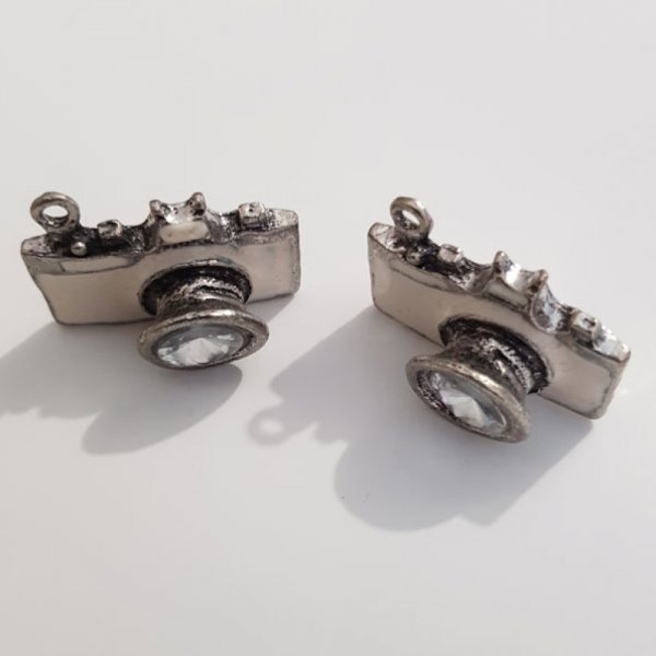 Amuleto de c&acirc;mara N&deg;05 Prateado