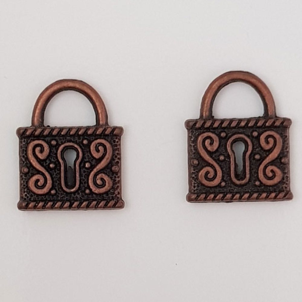 Cadeado de charme N°01 Cobre