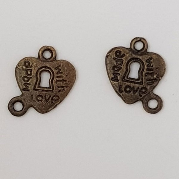 Cadeado de charme N&deg;10 Cobre