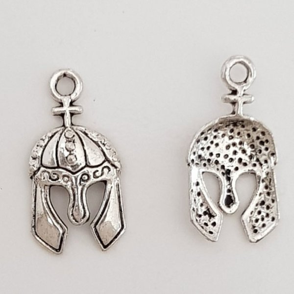 Amuleto de capacete de gladiador