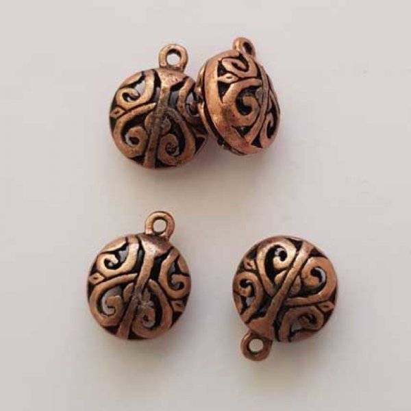 Amuleto em forma de gota a c&eacute;u aberto N&deg;06-02