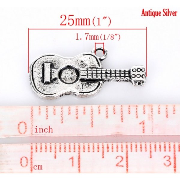 Breloque musique N&deg;38 Argent