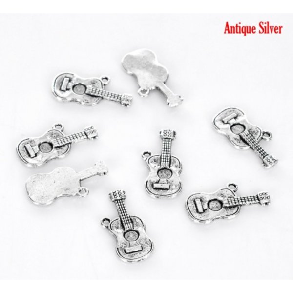 Breloque musique N&deg;38 Argent