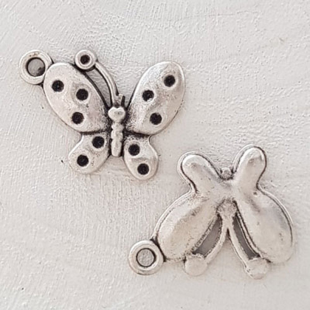 Pendente borboleta N°14 Prateado