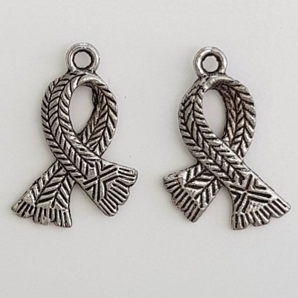 Pendente para cachecol N&deg;01 Prateado