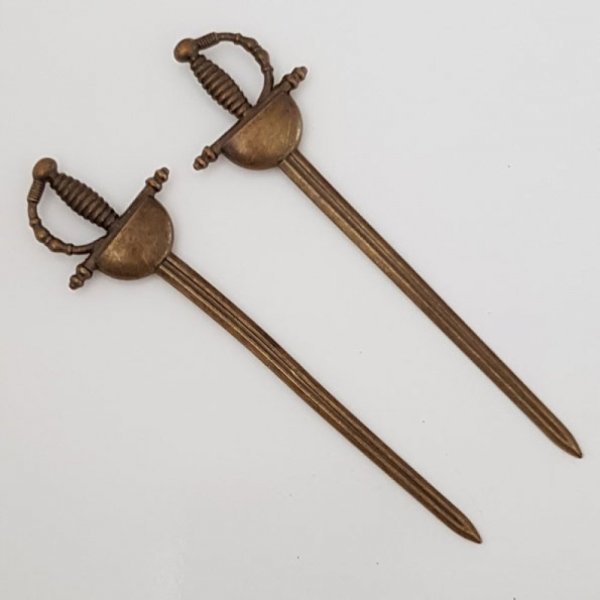 Machado de guerra Charm Sword N&deg;03 Bronze