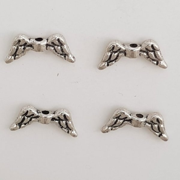 Amuletos de asas N&deg;03 Prata