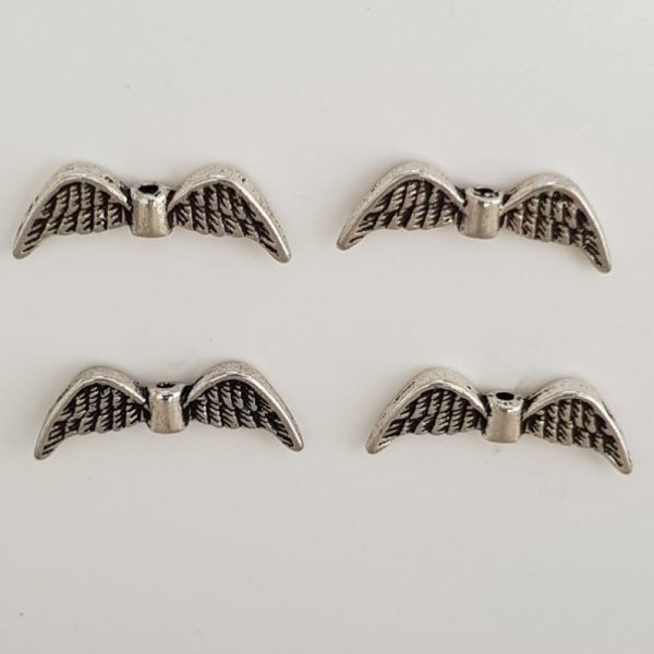 Amuletos de asas N&deg;07 Prata
