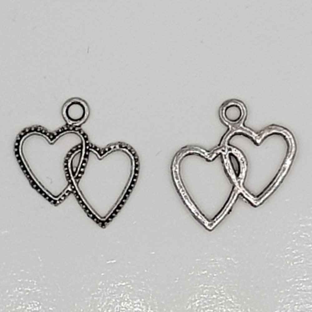 Amuletos em forma de coração N°24