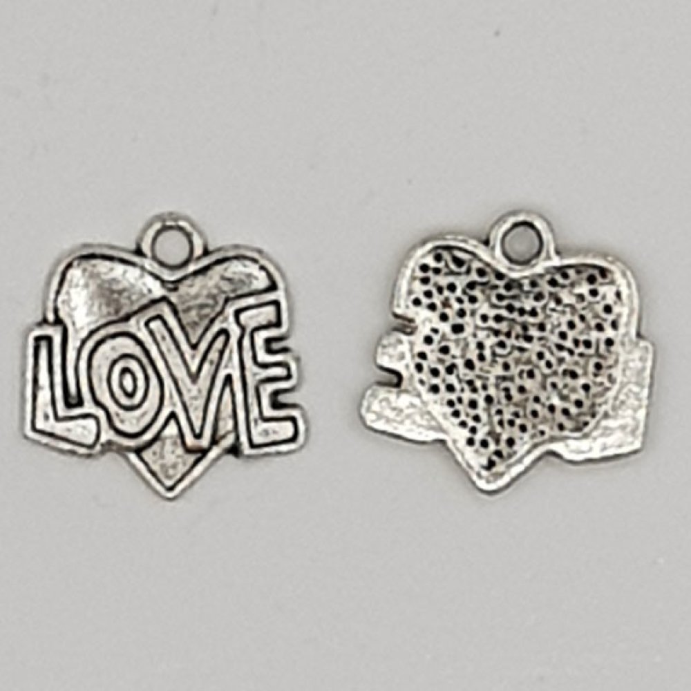 Amuletos em forma de coração N°27