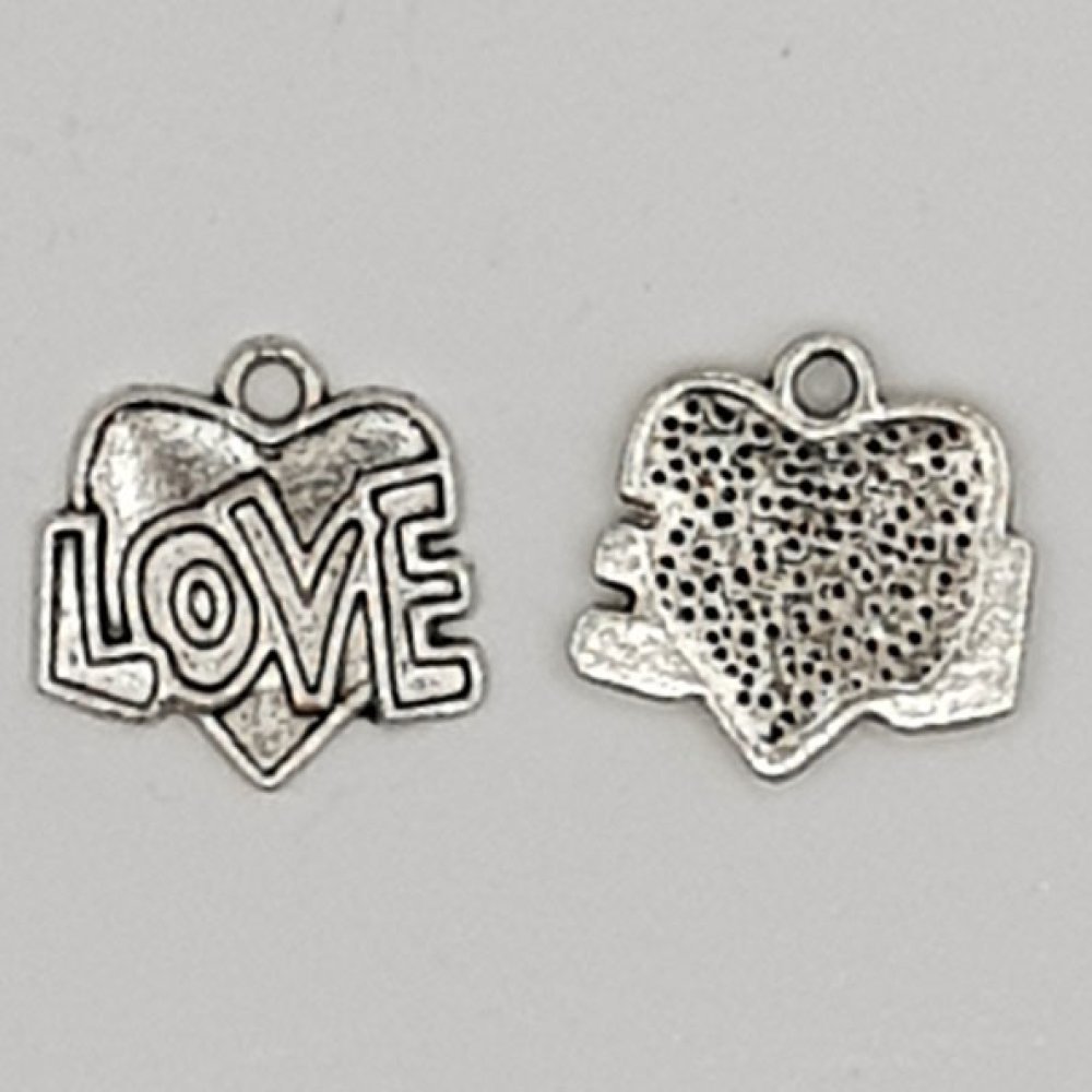 Amuletos em forma de coração N°27