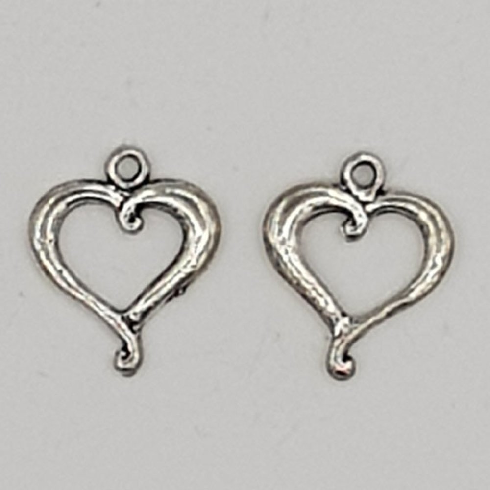 Amuletos em forma de coração N°33