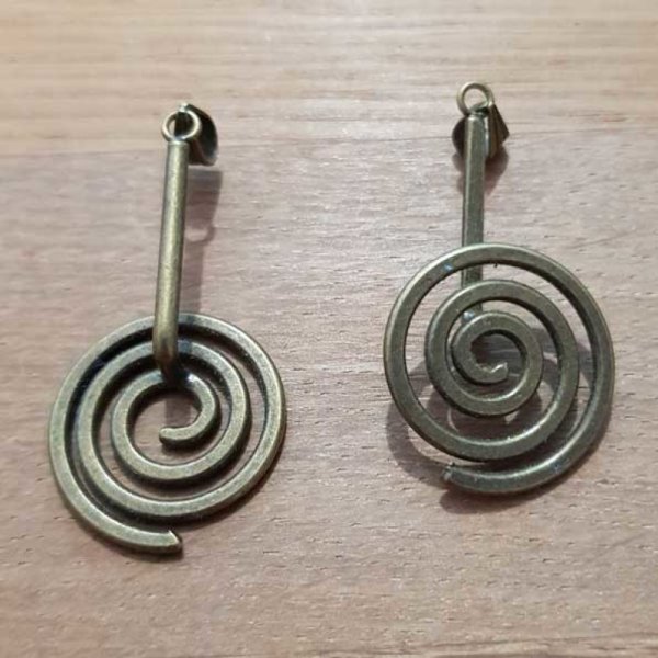 Suporte em espiral de bronze GM
