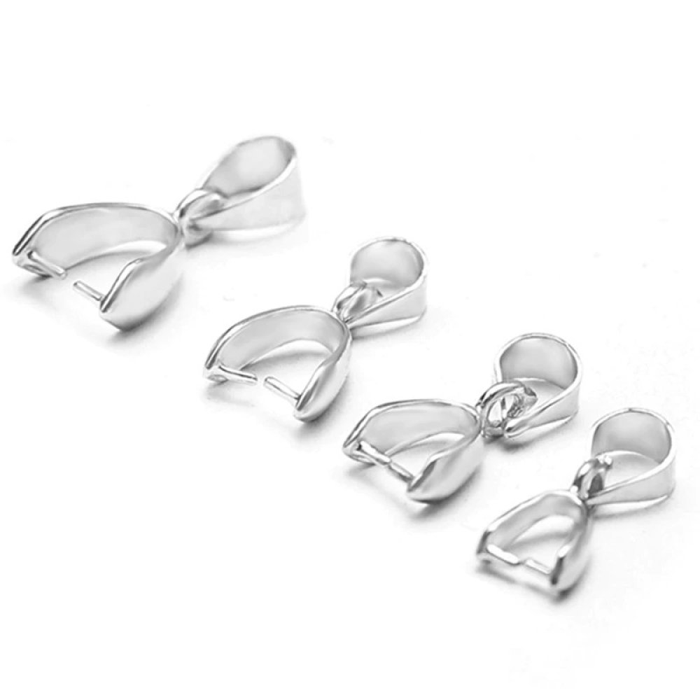 Fecho de aço inoxidável 4 x 16 mm Prata