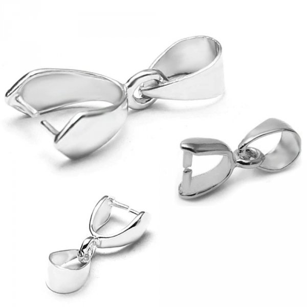 Fecho de a&ccedil;o inoxid&aacute;vel 4 x 16 mm Prata