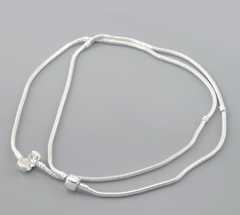 Colar 44cm Prata N°01