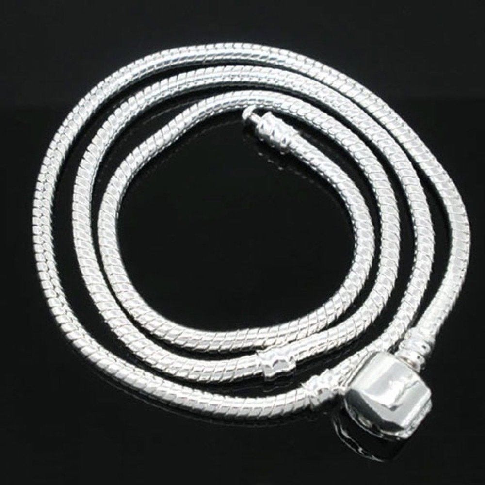 Colar 58cm Prata N°01