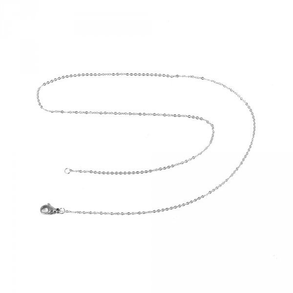 Coleira N&deg;06-00 em a&ccedil;o inoxid&aacute;vel, 46 cm de comprimento