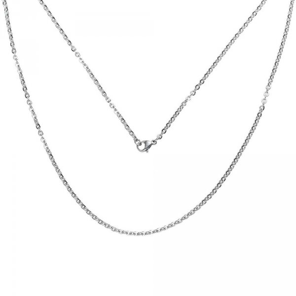 Coleira N&deg;06-03 em a&ccedil;o inoxid&aacute;vel, 50 cm de comprimento