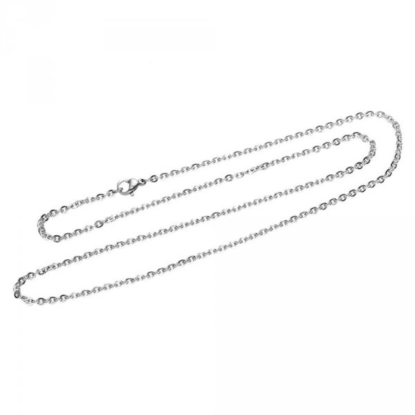 Coleira N&deg;06-03 em a&ccedil;o inoxid&aacute;vel, 50 cm de comprimento