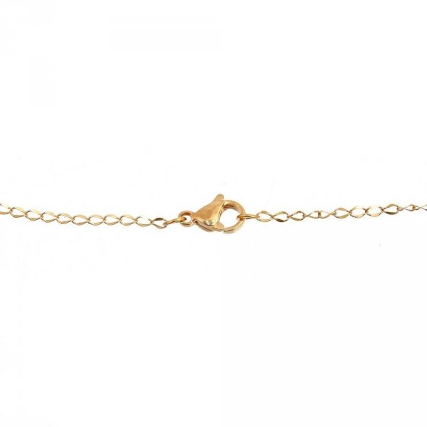 Colar N&deg;07 em a&ccedil;o inoxid&aacute;vel, 45 cm (18")