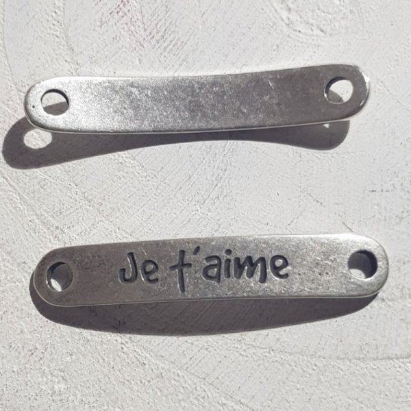 03 mm Conector de Zamak N&deg;01 Prata