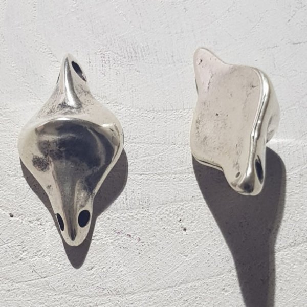 03 mm Conector de Zamak N&deg;10 Prata