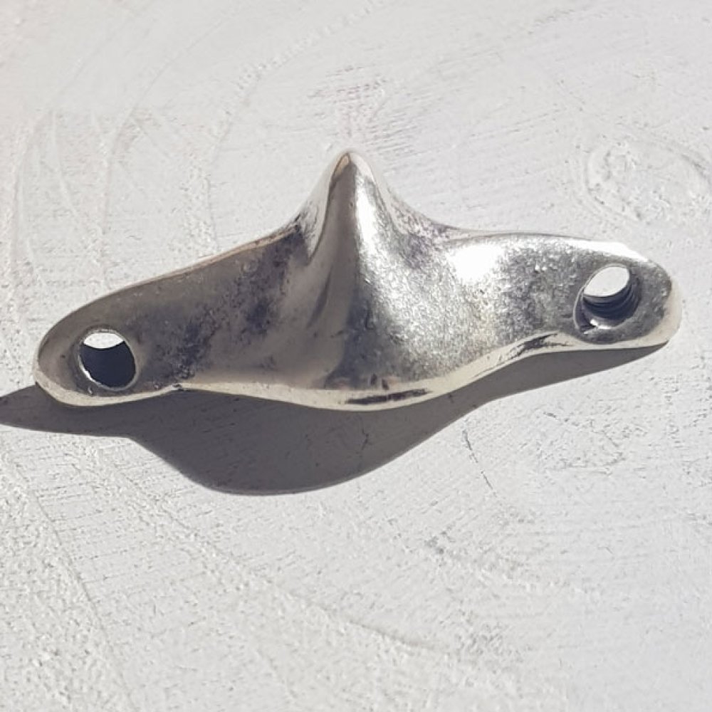 03 mm Conector de Zamak N°10 Prata