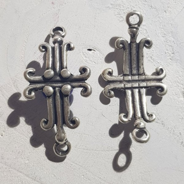 Conector Zamak 04 mm N&deg;02 Prata