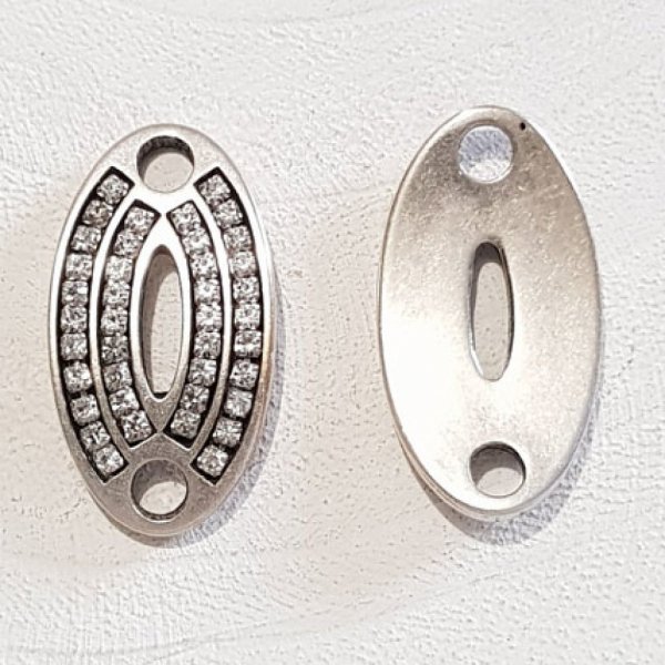 Conector Zamak 04 mm N&deg;03 Prata