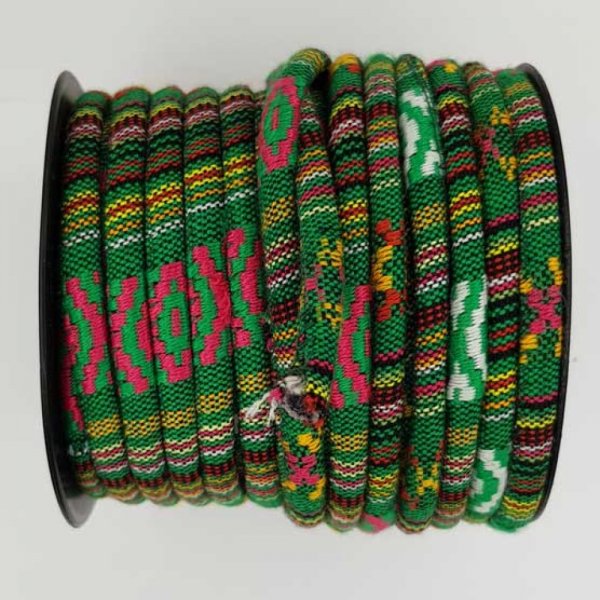 Cord&atilde;o esparguete N&deg;01 Verde x 1 metro