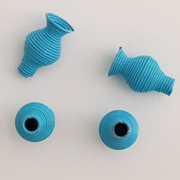 Copo de tampa c&oacute;nica em espiral N&deg;10-07.