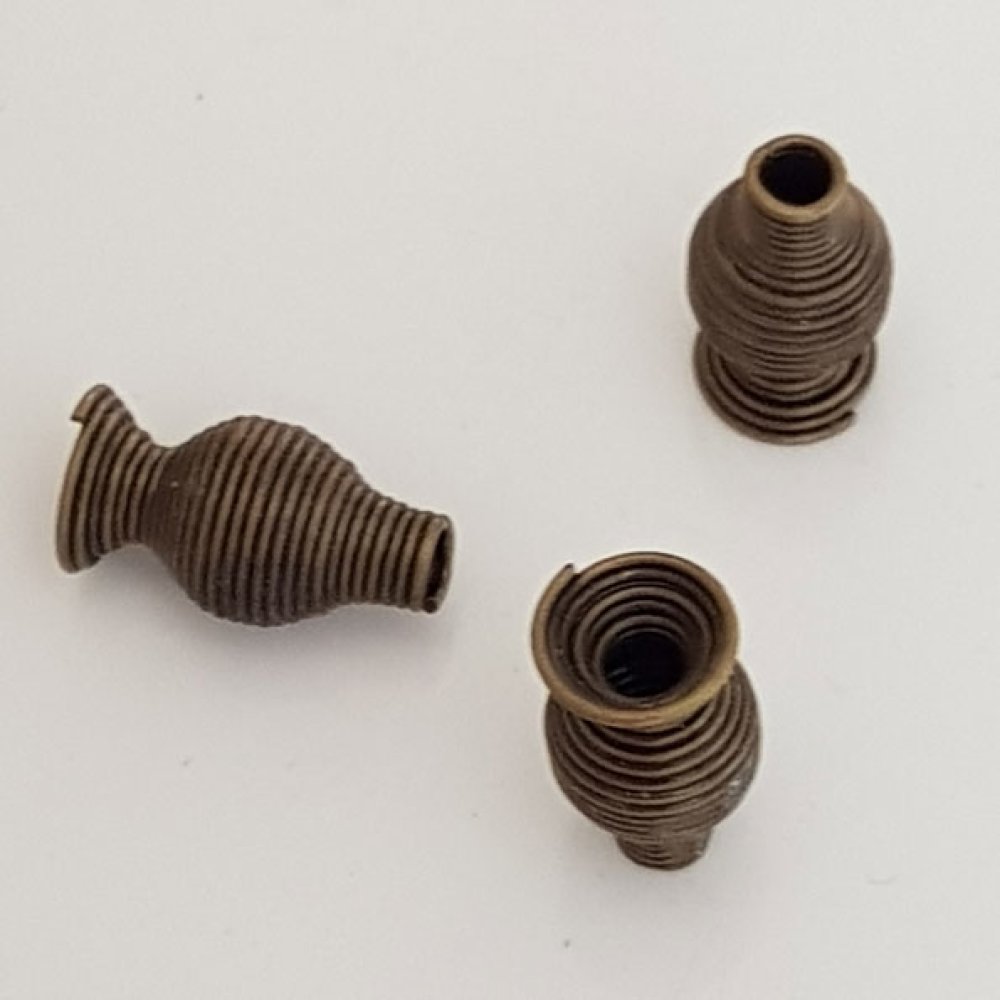 Copo cónico em espiral N°10 Bronze.