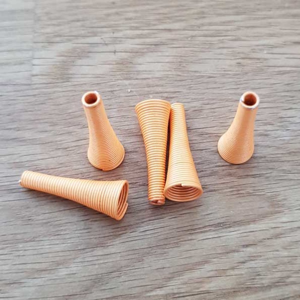 Copo cónico em espiral N°02 X 5 P Cor 07.