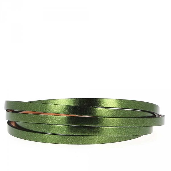 Espelho militar em pele 05 mm por 20 cm