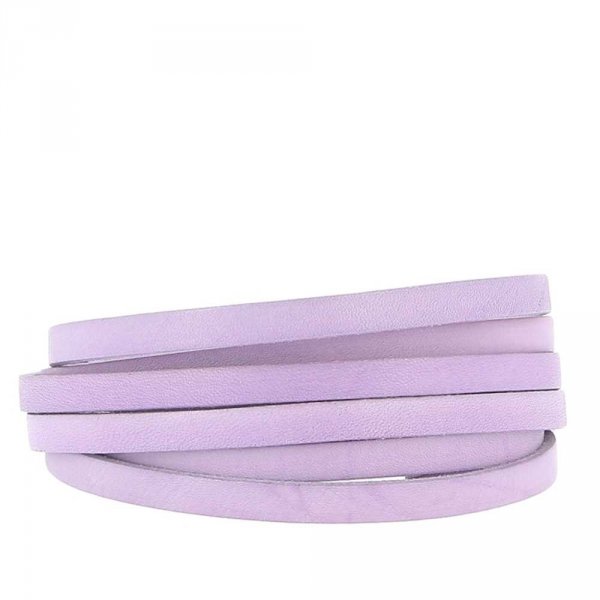 Glicina de couro de bezerro plana 10 mm lisa por 20 cm