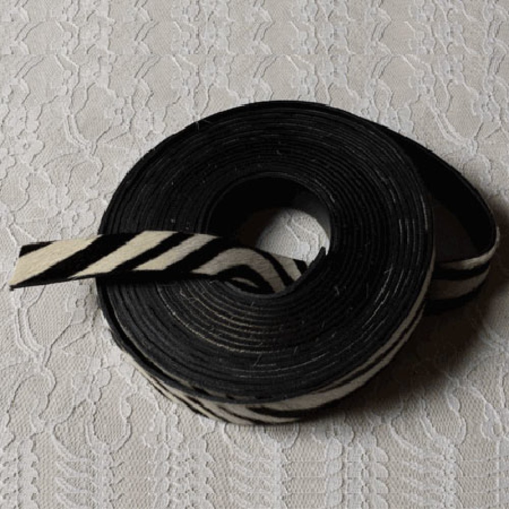 Pele de zebra 20 mm por 20 cm