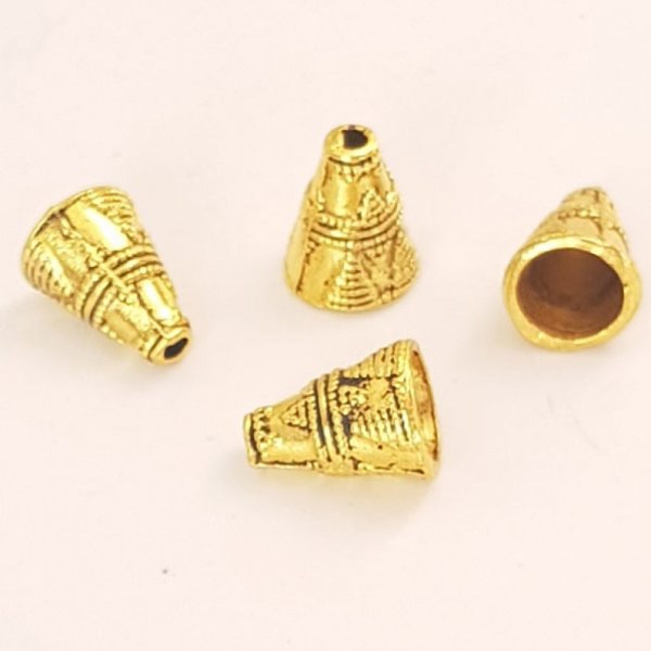 Copo de tampa N&deg;02 Ouro