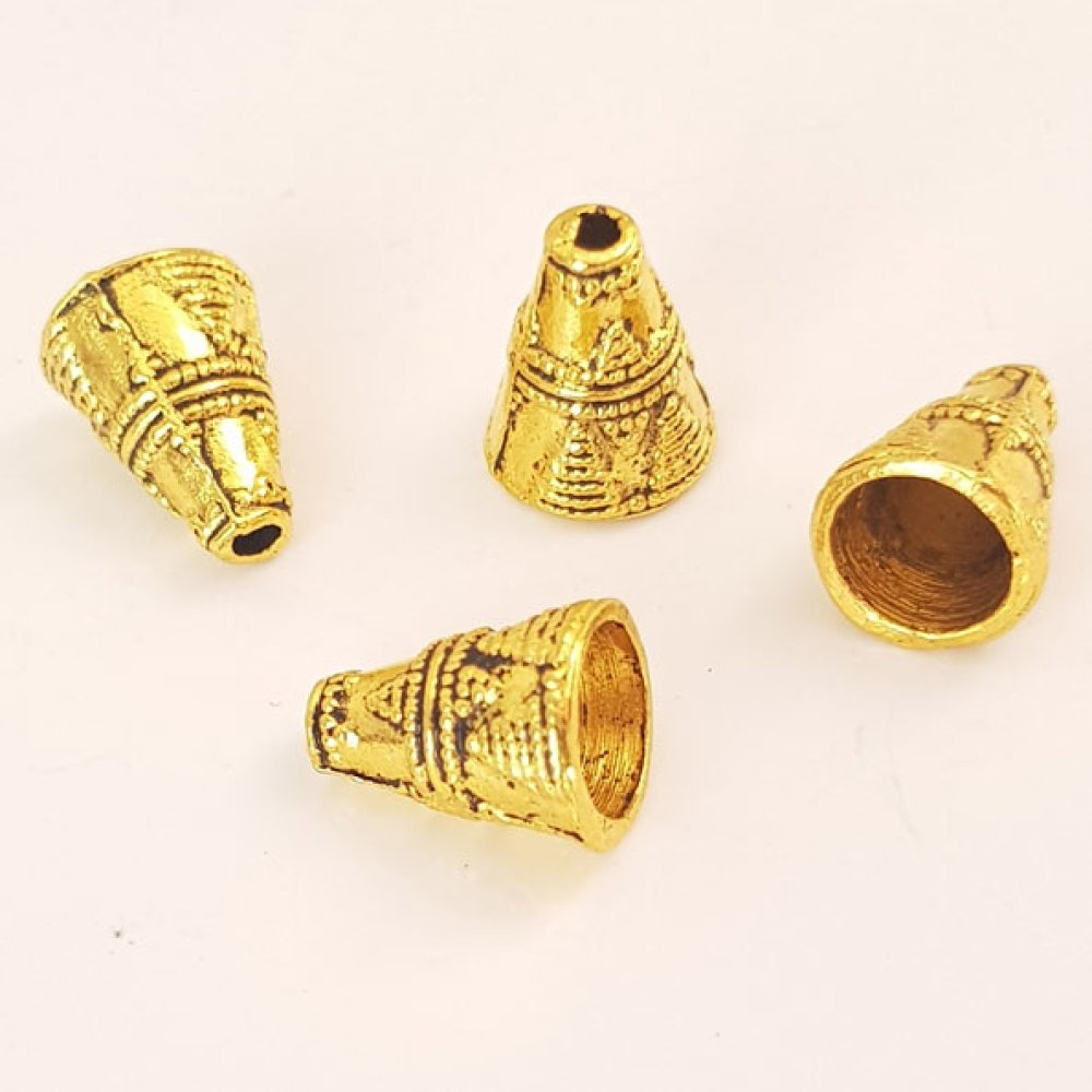 Copo de tampa N°02 Ouro