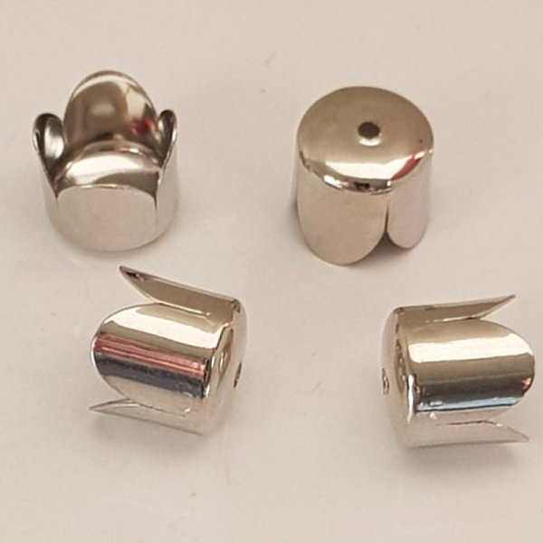 Copo da tampa N&deg;06 Prata envelhecida