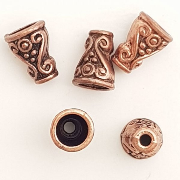 Copo da tampa da extremidade N&deg;10 Cobre