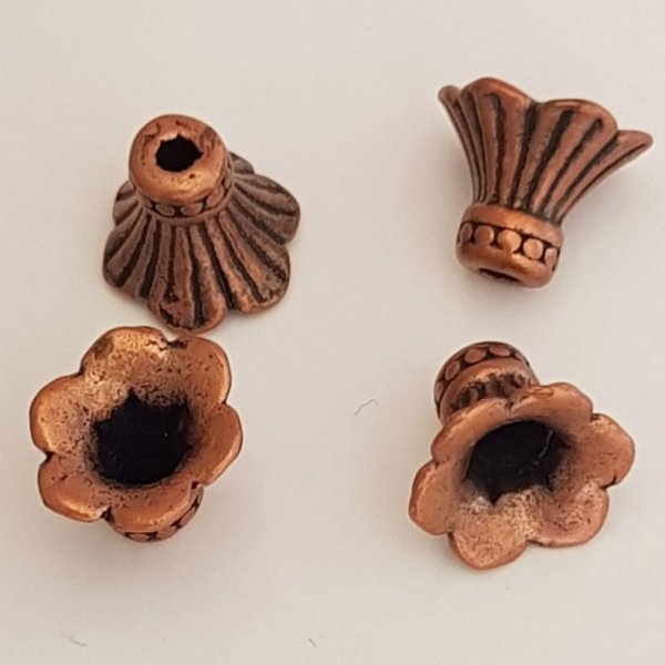 Tampa da extremidade do copo N&deg;12 Cobre