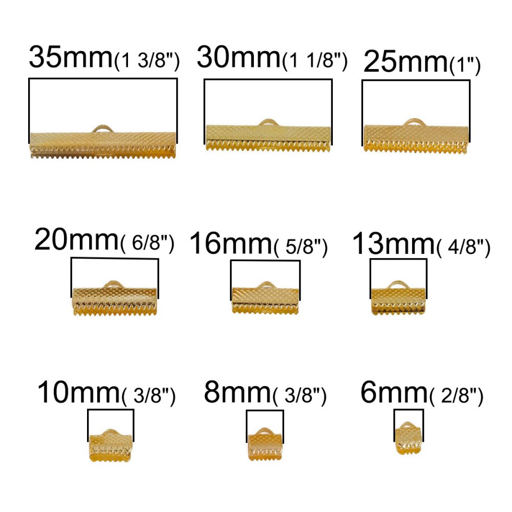 Pega de cordão 08 x 08 mm Ouro