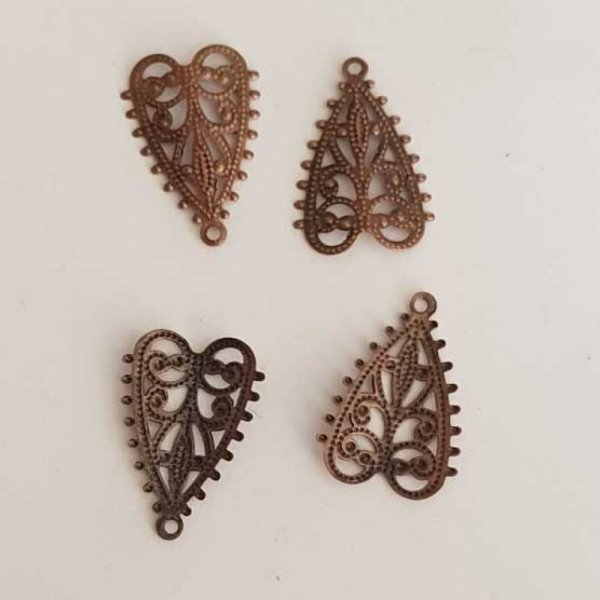 Estampe N&deg;18 Feuille 18 mm Cuivre