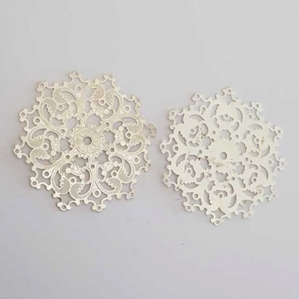 Estampe N&deg;32 Rond 38 mm Argent Lot 2 pi&egrave;ces