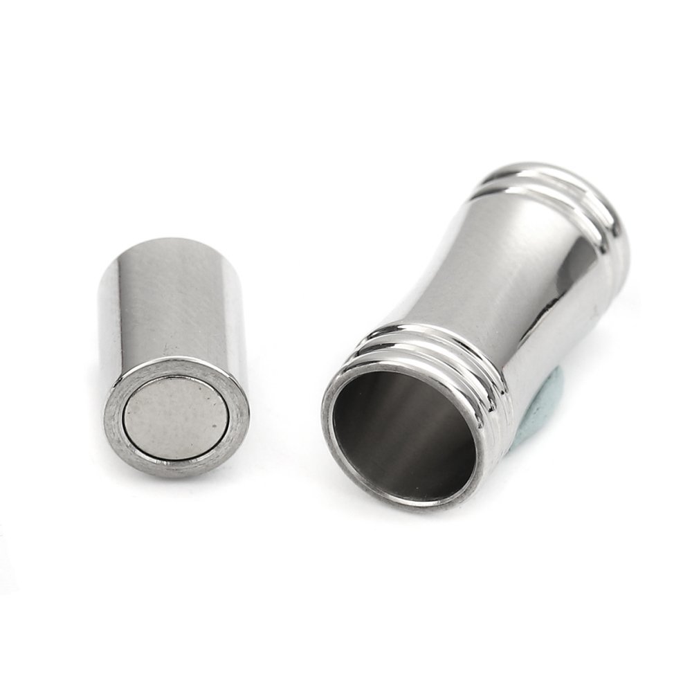 Fecho magnético Aço inoxidável 06 mm Prata N°03