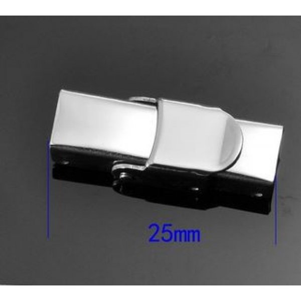 Clipe de garra para couro 06 mm de largura