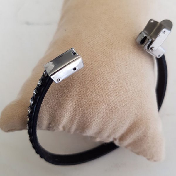 Clipe de garra para couro 06 mm de largura