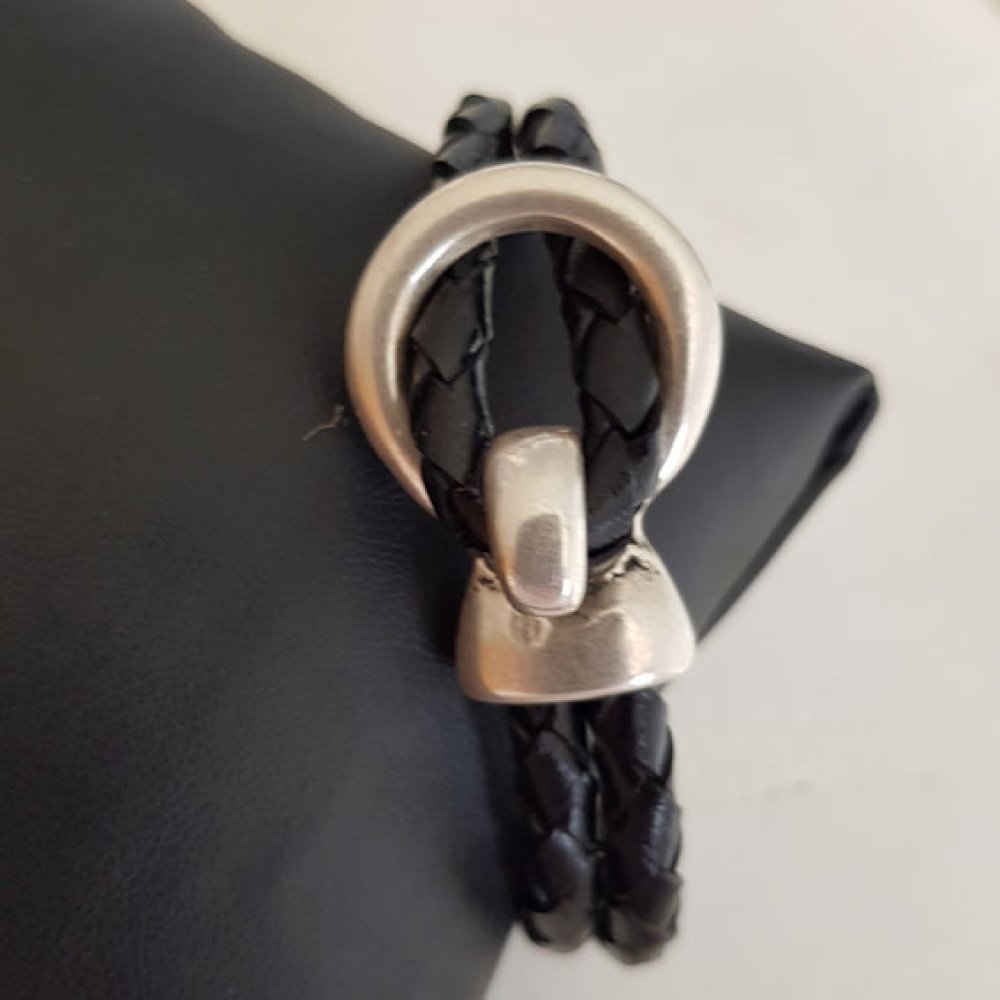 Fecho de gancho Zamak para couro Redondo 05 mm